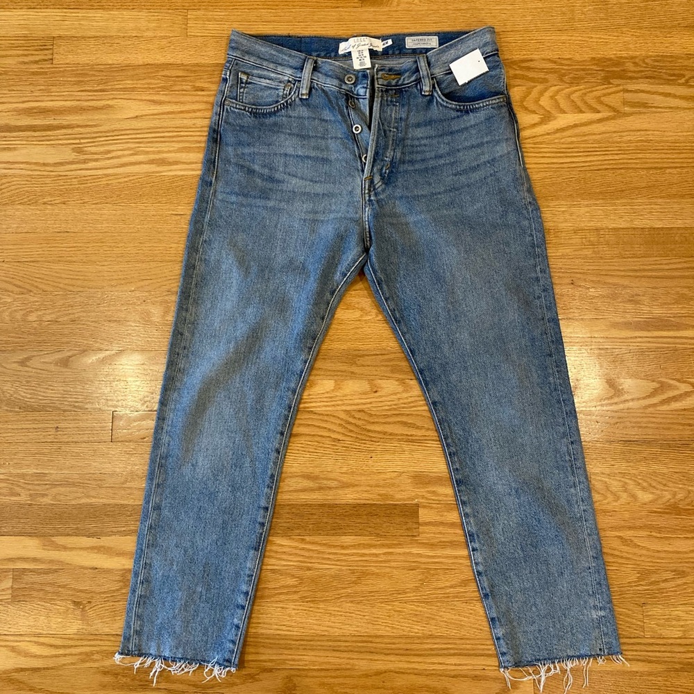 L.O.G.G. By H&M High Waist tapered cutoff